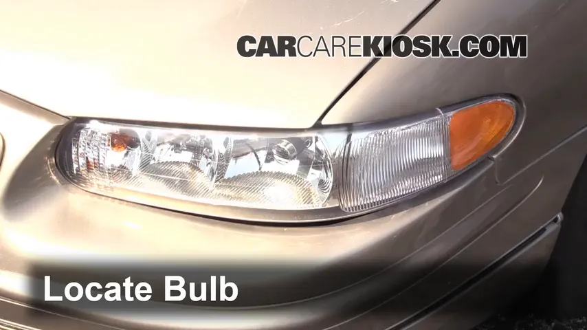 2003 Buick Regal LS 3.8L V6 Éclairage Feux de croisement (remplacer l'ampoule)